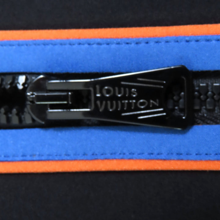 未使用品◇LOUIS VUITTON ルイヴィトン 23SS ヴィヴィドトリムロングスリーブトップ クロップド トップス ブラック 34 イタリア製 正規品