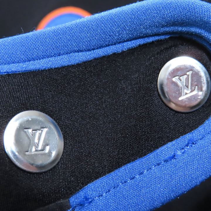 未使用品◇LOUIS VUITTON ルイヴィトン 23SS ヴィヴィドトリムロングスリーブトップ クロップド トップス ブラック 34 イタリア製 正規品