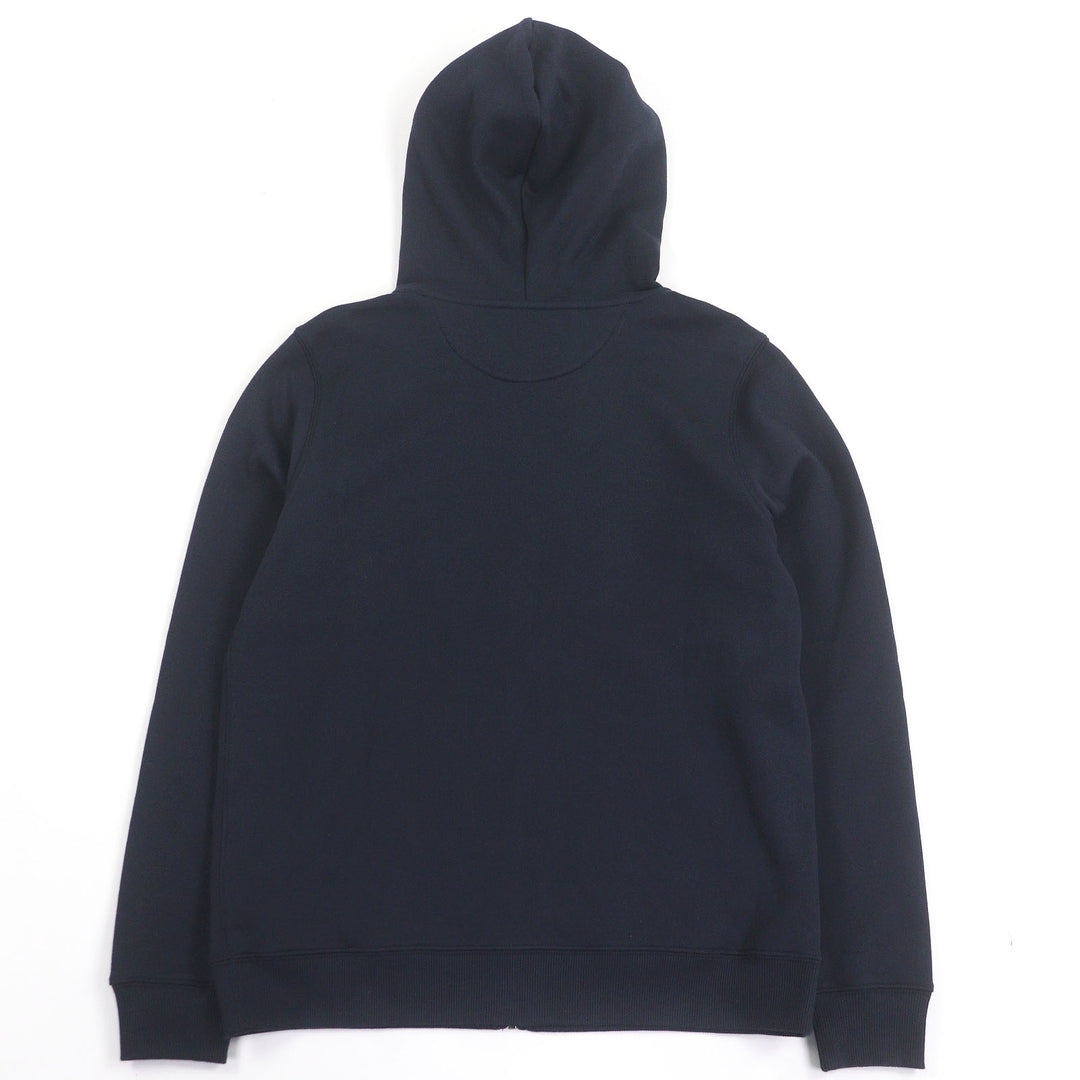 未使用品□VALENTINO ヴァレンティノ 2024年製 5V3MF27QA8D コットン ポリアミド ロゴプリント パーカー ネイビー XS 伊製 正規品 メンズ