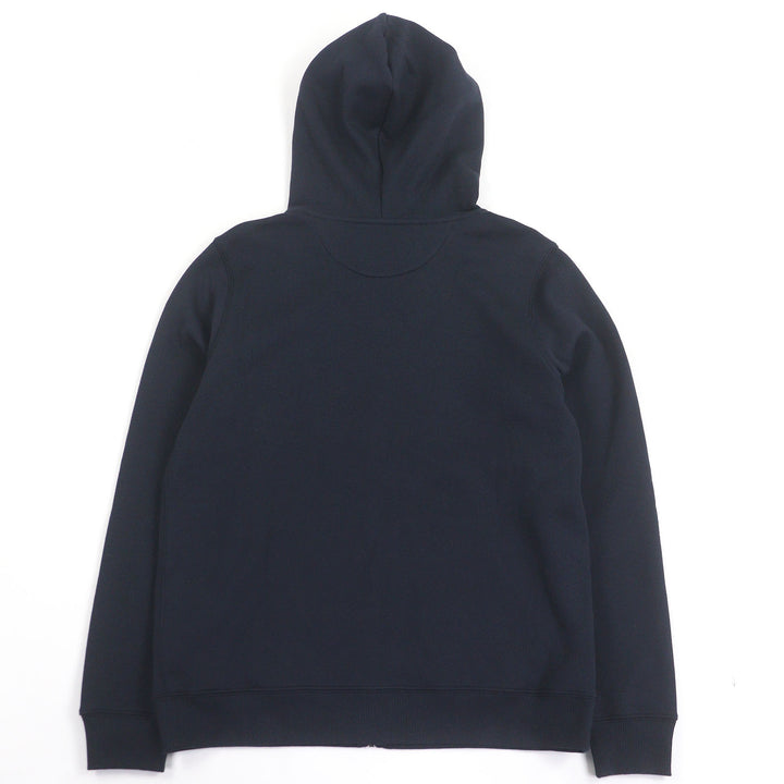 未使用品□VALENTINO ヴァレンティノ 2024年製 5V3MF27QA8D コットン ポリアミド ロゴプリント パーカー ネイビー XS 伊製 正規品 メンズ