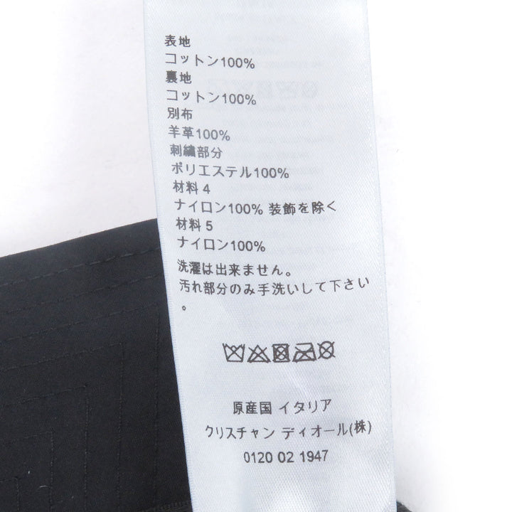 未使用品□ディオール オム カクタスジャック 283C903A4451 22SS ハイブリッド トロッター オブリーク キャップ 帽子 ブラック M 正規品