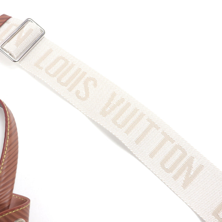 極美品□LOUIS VUITTON ルイヴィトン M23117 マキシ ノエ･スリング エピXL 2WAY レザー ショルダーバッグ ハンドバッグ 茶 フランス製