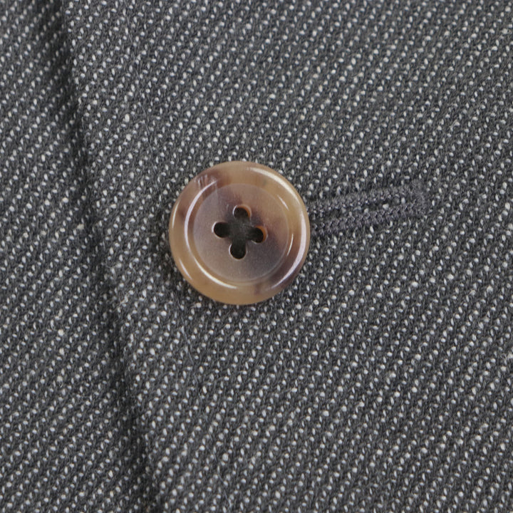美品▼Polo by Ralph Lauren ポロバイラルフローレン シングルジャケット テーラードジャケット グレー 42 S ポルトガル製 正規品 メンズ