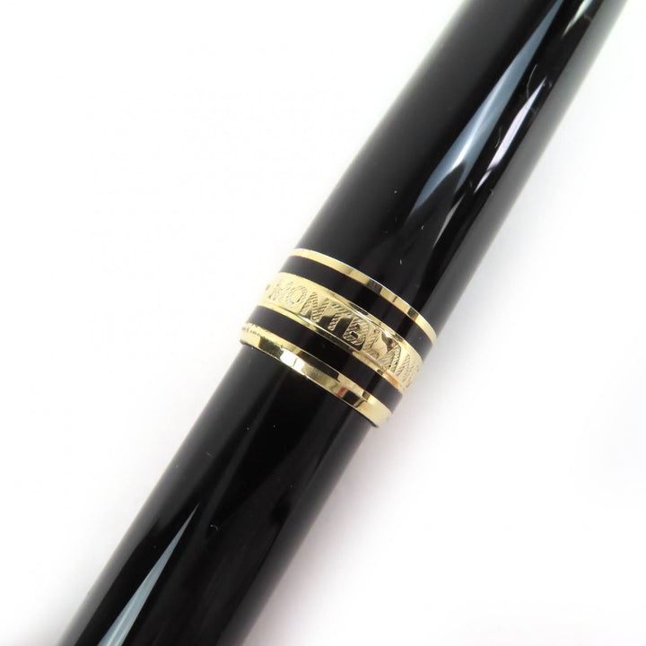 極美品△MONTBLANC モンブラン マイスターシュテュック クラシック Pix ツイスト ボールペン ブラック ゴールド 箱・ケース付 筆記確認済