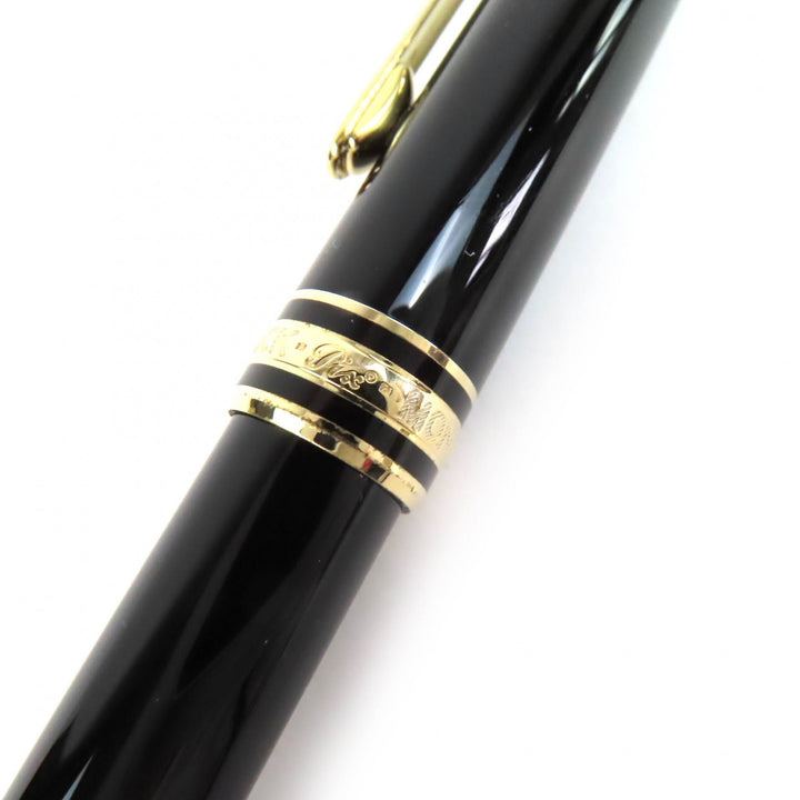 極美品△MONTBLANC モンブラン マイスターシュテュック クラシック Pix ツイスト ボールペン ブラック ゴールド 箱・ケース付 筆記確認済