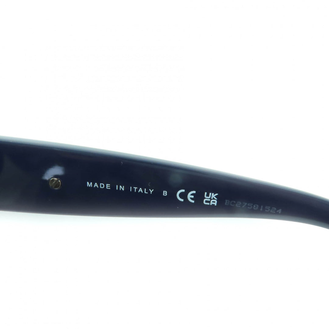 極美品★CHANEL シャネル 5478-A ココマーク フェイクパール カメリア ハート サングラス ネイビー 51□21 140 箱・保存袋・ケース付