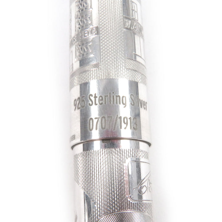 良品□SHEAFFER シェーファー ヴィンテージ レガシー ヘリテージ スペシャルエディション ヴィクトリア SV925 ペン先18K Mニブ 万年筆