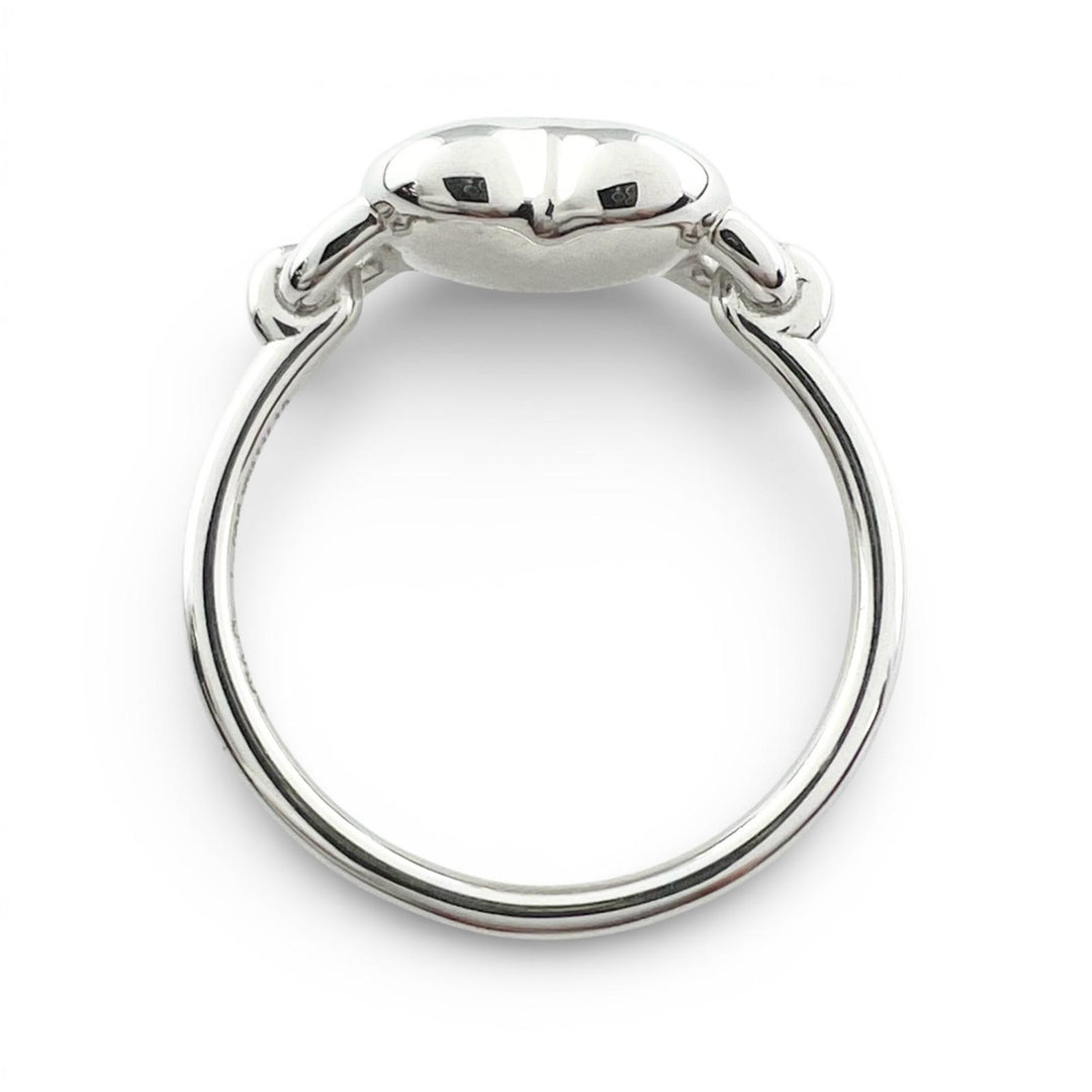 極美品▲TIFFANY&amp;Co. ティファニー リターントゥティファニー フルハート リング AG925 現行品 指輪 シルバー 18 重量5g レディース