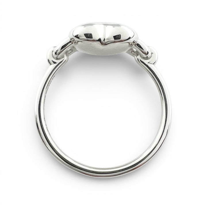 極美品▲TIFFANY&amp;Co. ティファニー リターントゥティファニー フルハート リング AG925 現行品 指輪 シルバー 18 重量5g レディース