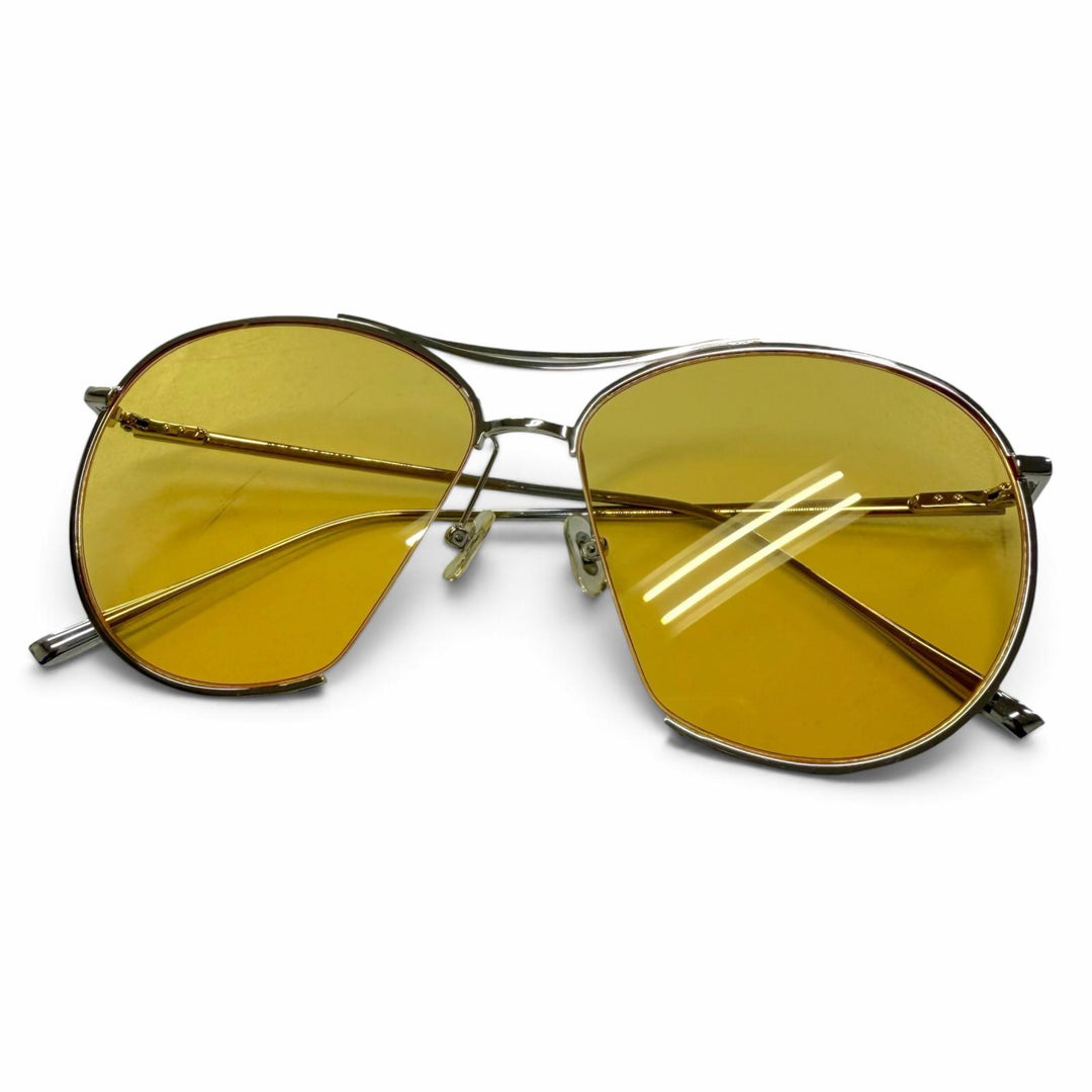 極美品▼GENTLE MONSTER ジェントルモンスター JUMPING JACK チタニウム BTS(テテ)着用 ツーブリッジ サングラス 60□14-149 ケース付き