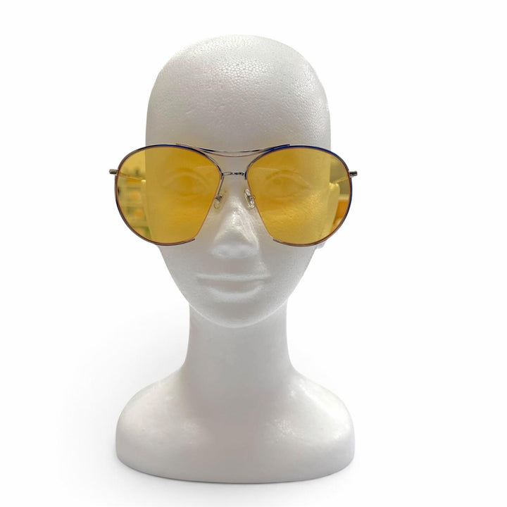 極美品▼GENTLE MONSTER ジェントルモンスター JUMPING JACK チタニウム BTS(テテ)着用 ツーブリッジ サングラス 60□14-149 ケース付き
