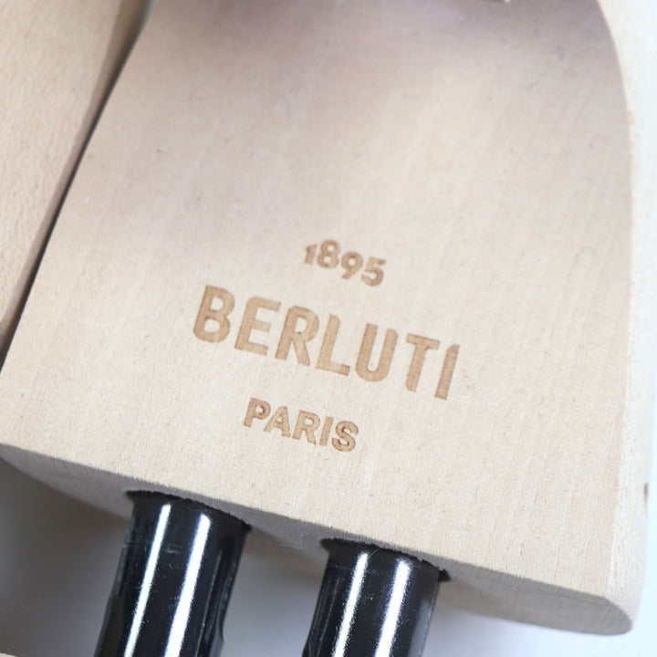 美品▼BERLUTI ベルルッティ アレッサンドロ オックスフォード カリグラフィ レザーシューズ ブラック 6 保存袋付き イタリア製 メンズ