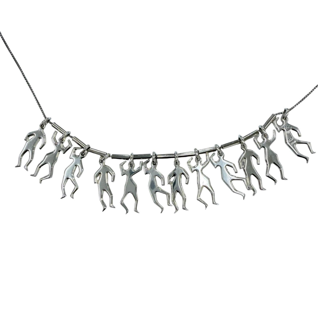極美品☆BOTTEGAVENETA ボッテガヴェネタ AG925 ロングネックレス アクセサリー シルバー イタリア製 重量17.1g レディース 箱・保存袋付