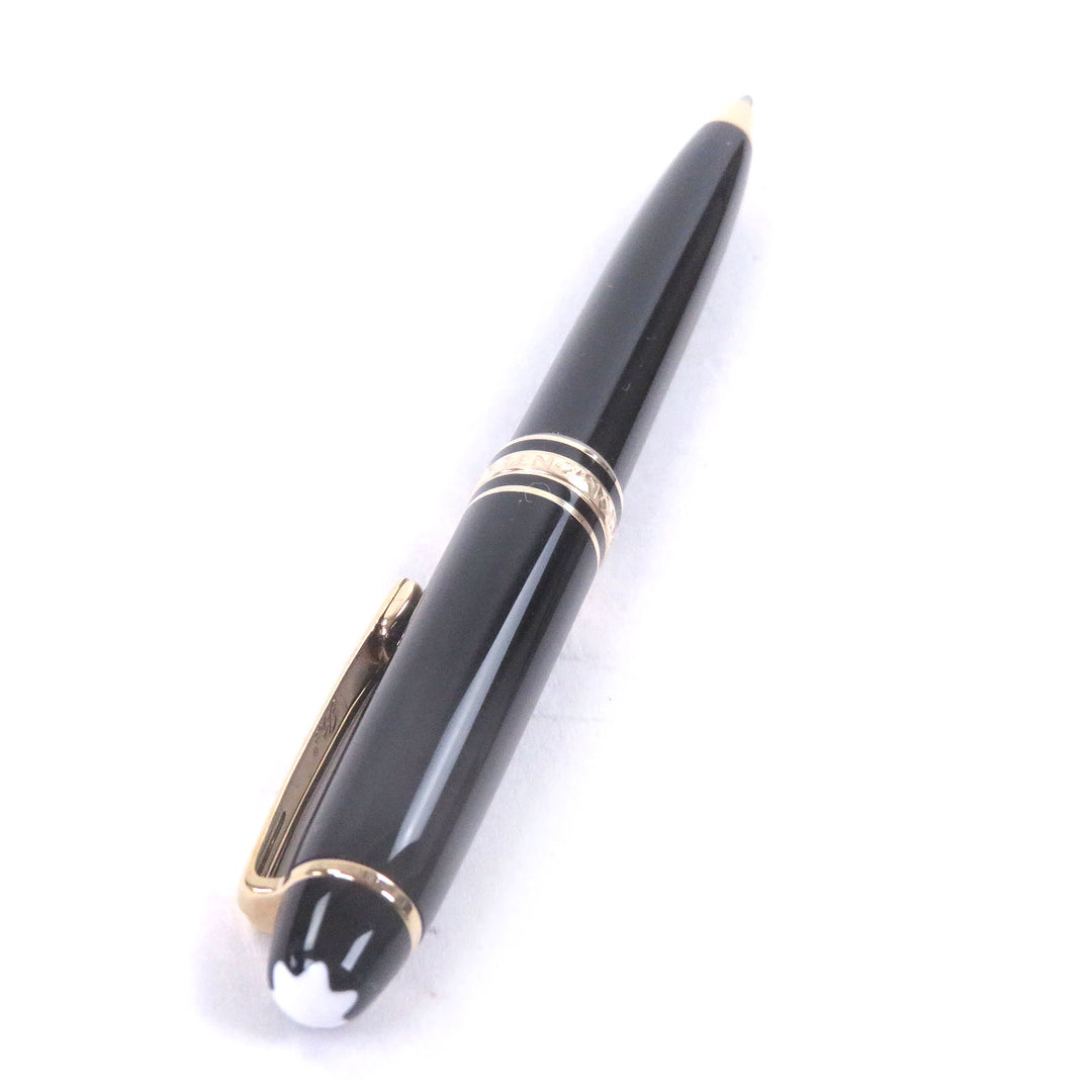 極美品□MONTBLANC モンブラン マイスターシュテュック モーツァルト ツイスト式 ボールペン ミニ ブラック ゴールド ドイツ製 メンズ