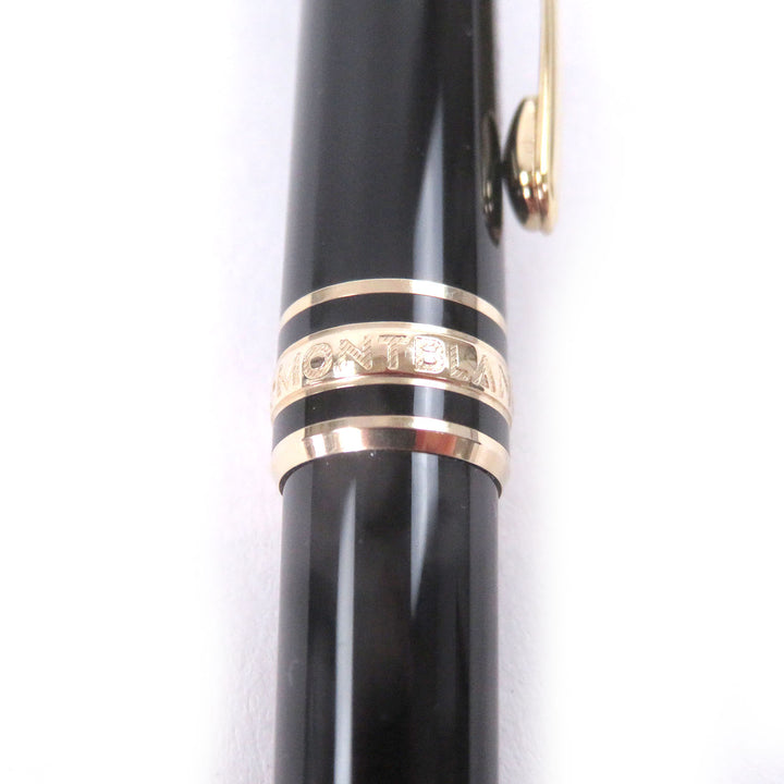 極美品□MONTBLANC モンブラン マイスターシュテュック モーツァルト ツイスト式 ボールペン ミニ ブラック ゴールド ドイツ製 メンズ