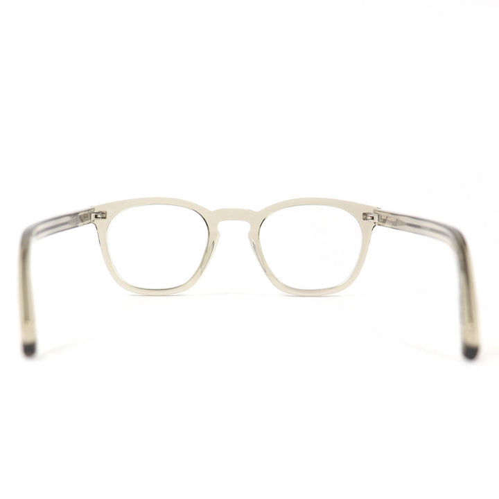 極美品△SAINT LAURENT PARIS サンローランパリ SL28 ウェリントン アイウェア メガネ 眼鏡 アイウェア クリア 49□23 140 度入り
