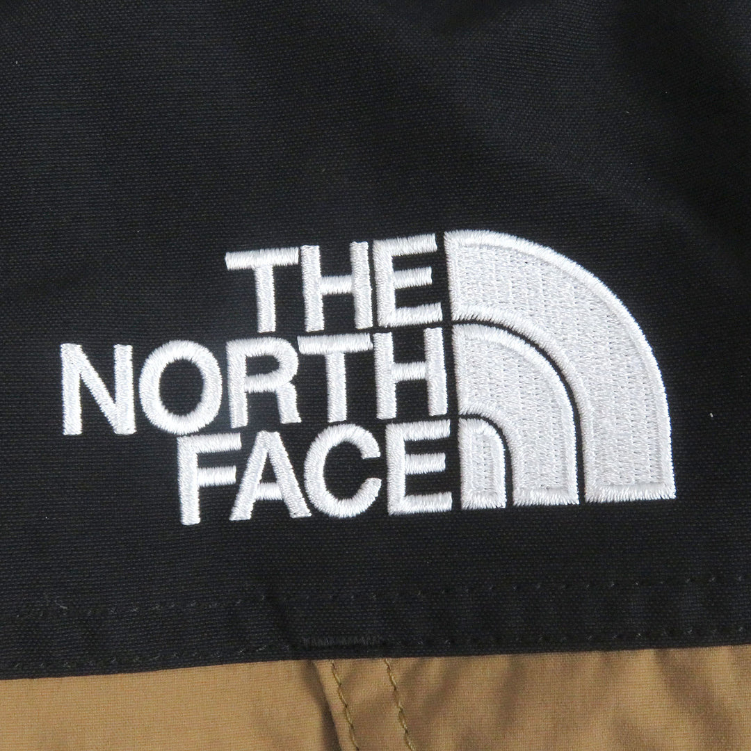 美品□THE NORTH FACE ザ・ノースフェイス ND19930 Mountain Down Jacket GORE-TEX ロゴ刺繍 フーデッド ダウンジャケット S 正規品
