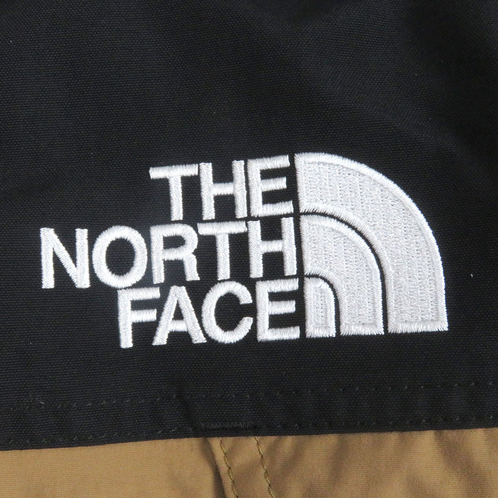 美品□THE NORTH FACE ザ・ノースフェイス ND19930 Mountain Down Jacket GORE-TEX ロゴ刺繍 フーデッド ダウンジャケット S 正規品