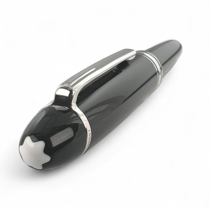 極美品▲MONTBLANC モンブラン マイスターシュテュック Pix ル・グラン ツイスト式 ボールペン ブラック シルバー ドイツ製 メンズ