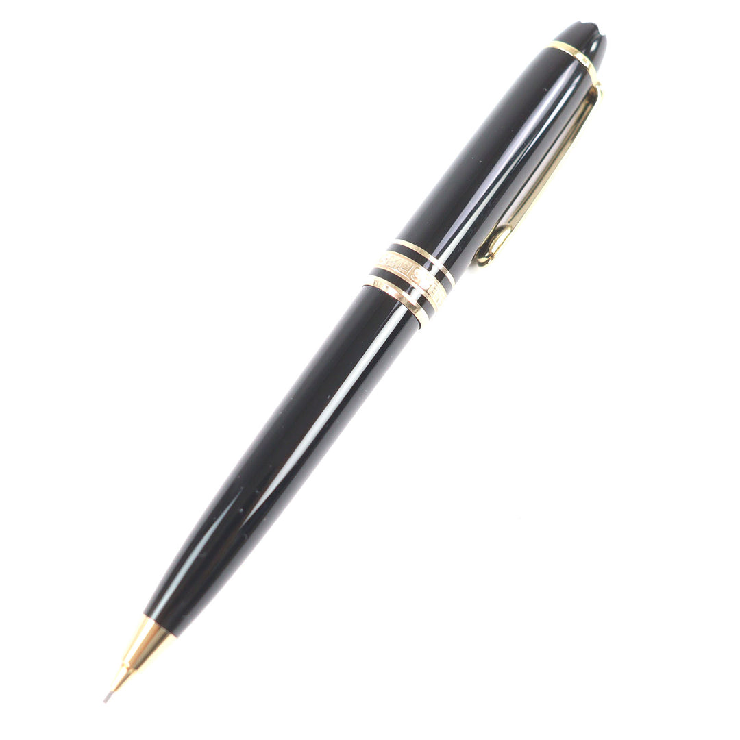 極美品□MONTBLANC モンブラン マイスターシュテュック モーツァルト ツイスト式 シャープペンシル ブラック ドイツ製 筆記確認済み