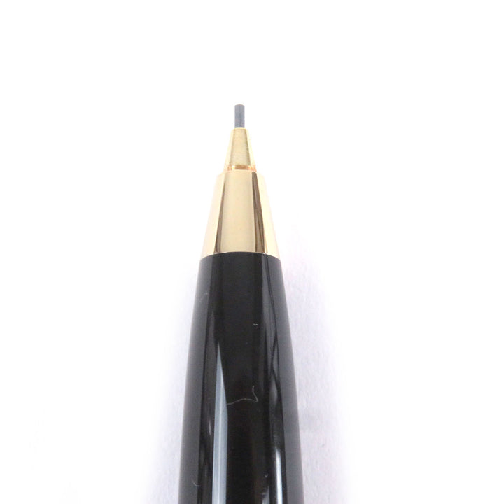 極美品□MONTBLANC モンブラン マイスターシュテュック モーツァルト ツイスト式 シャープペンシル ブラック ドイツ製 筆記確認済み