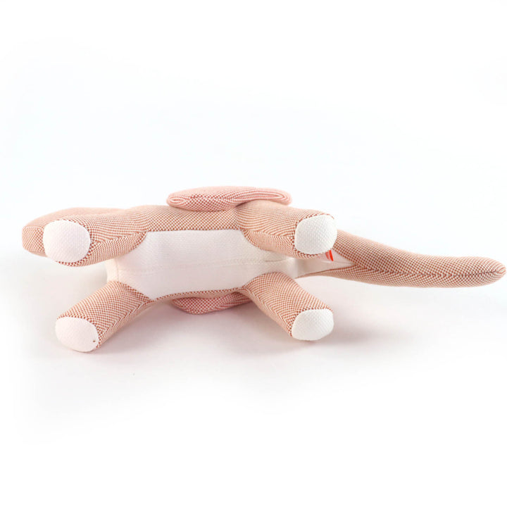 極美品☆HERMES エルメス ぬいぐるみ ドラゴン エポペ コットン100％ ローズ・ブーゲンビリア 現行品 箱付 イタリア製 定価166100円