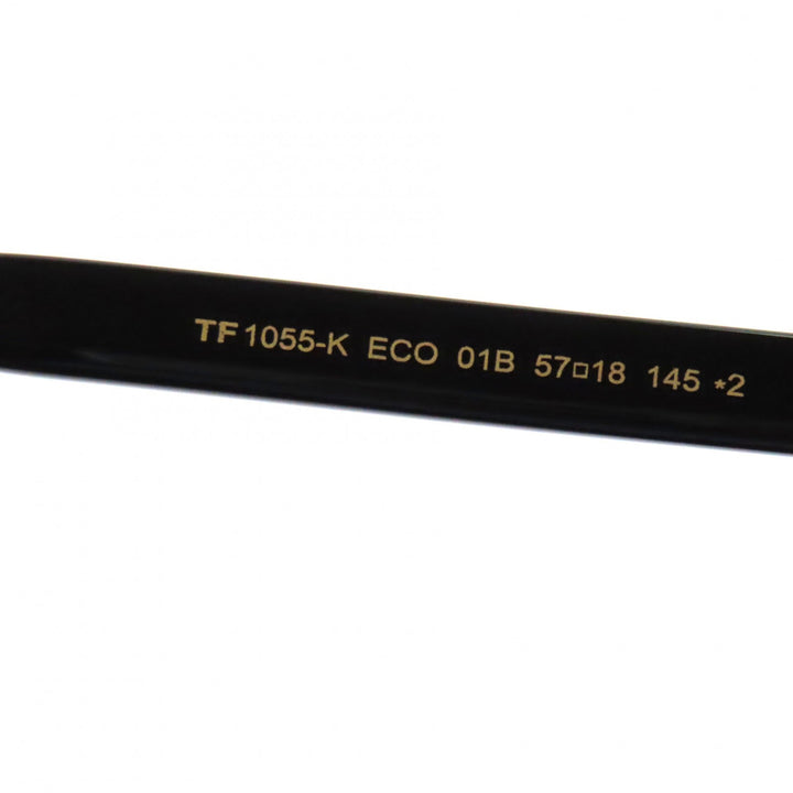 極美品▼TOM FORD トムフォード TF1055-K グラデーションレンズ キャットアイ サングラス ブラック 57□18 145 デモレンズ 箱・ケース付