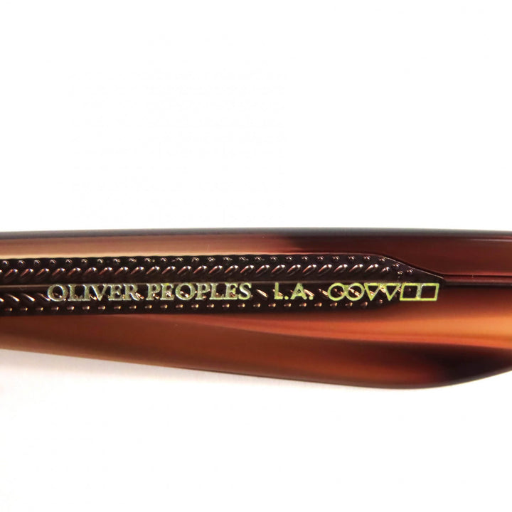 美品◇OLIVER PEOPLES オリバーピープルズ OV5478SU DEJEANNE ラウンドフレーム サングラス クリアブラウン 50□25 145 伊製 レディース