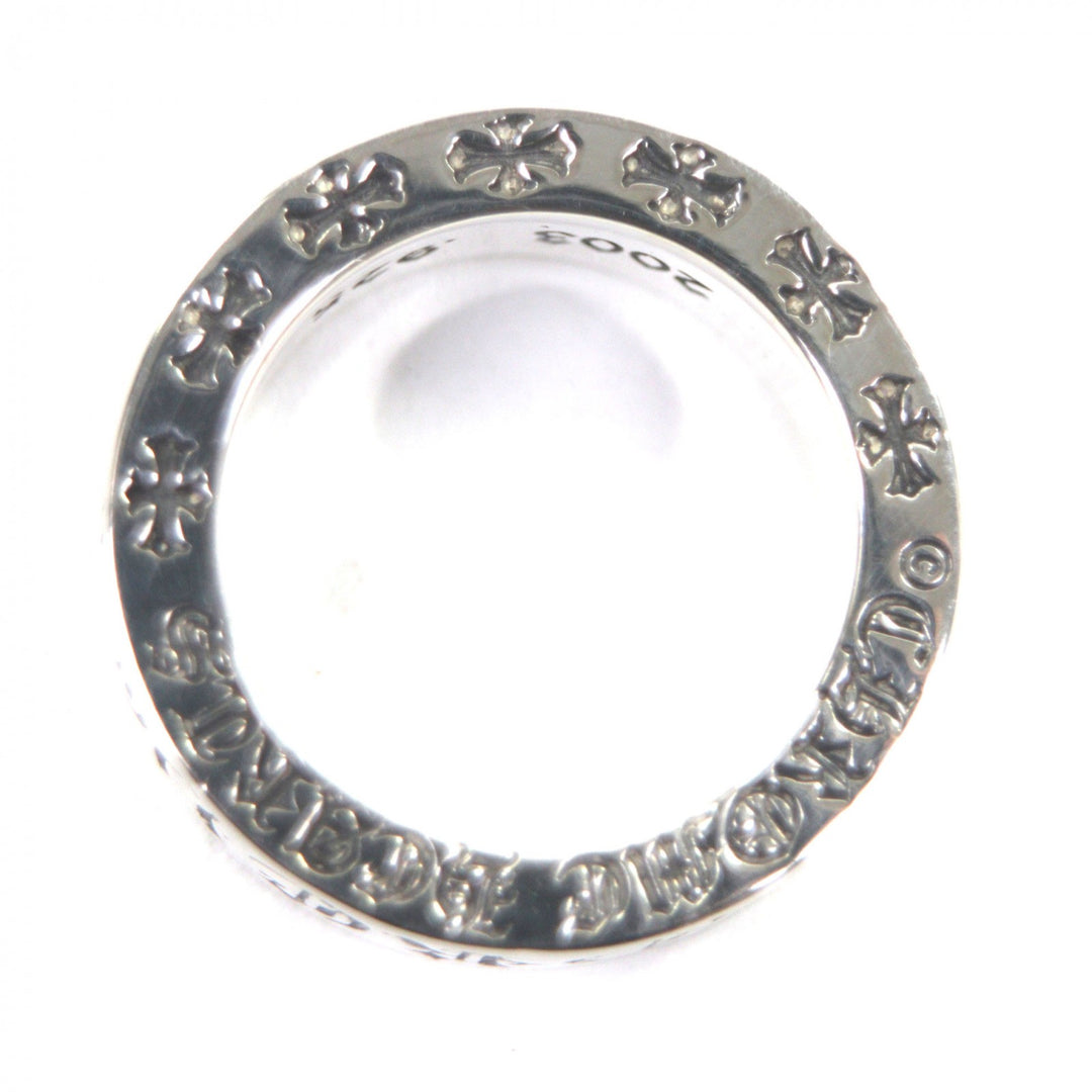 極美品▼CHROME HEARTS クロムハーツ SPACER FOREVER 6mm　スペーサー フォーエバー 6mm リング 925 日本サイズ8号相当 重量9.7g