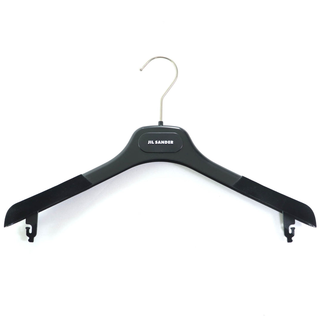 美品◇JIL SANDER ジルサンダー 25SS J02GL0108 ドロップショルダー Vネック 半袖シャツ プルオーバー 白 34 ハンガー付き 伊製 正規品