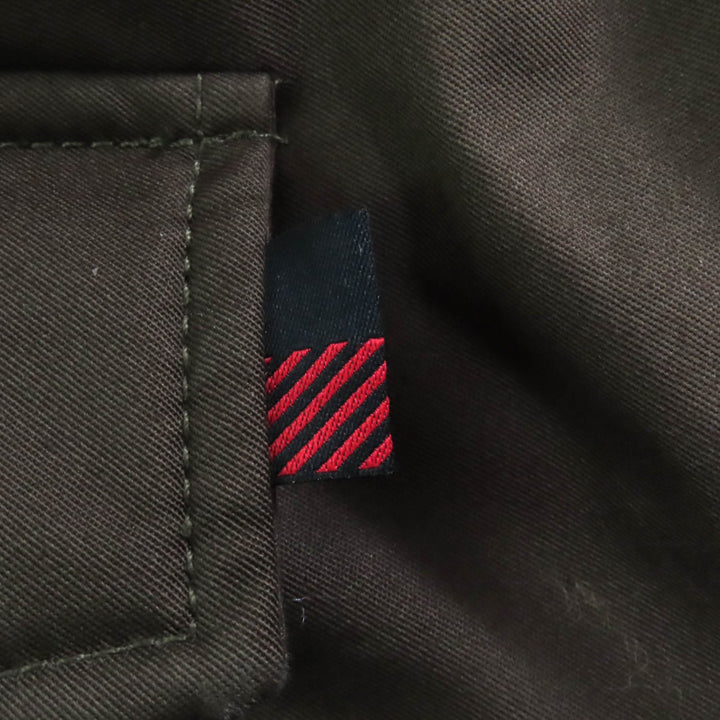 美品★WOOLRICH ウールリッチ WWOU0351 COCOON PARKA ラビットファー・フード付 比翼仕立て ダウンコート カーキ XS 正規品 レディース