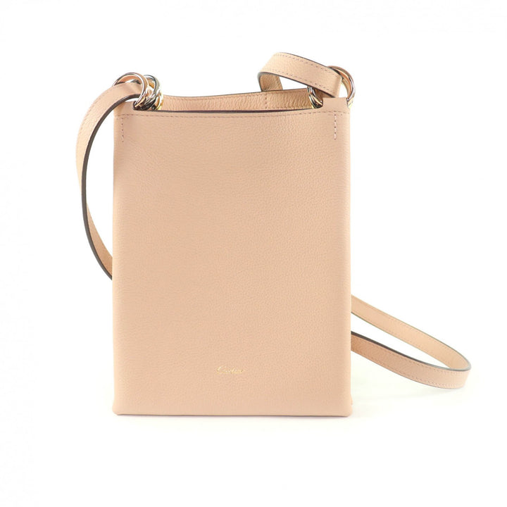 極美品★Cartier カルティエ L1002481 Trinity トリニティ 100周年記念 レザー ショルダーバッグ ピンク イタリア製 レディース
