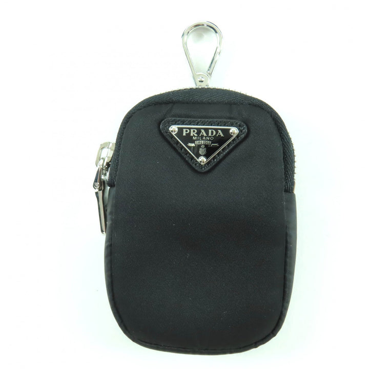 未使用品☆PRADA プラダ 1BH204 Re-Edition トライアングルロゴ ポーチ付 2WAY ハンド ショルダーバッグ ブラック イタリア製 レディース