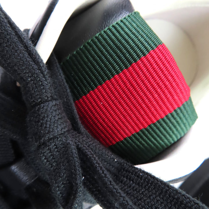 未使用品◇GUCCI グッチ 24AW 807057 リウェブ GGキャンバス シェリーライン スニーカー 黒 39.5 箱・保存袋付き レディース メンズ可◎