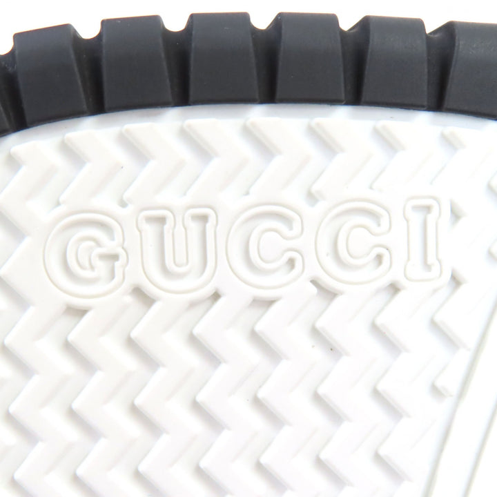 未使用品◇GUCCI グッチ 24AW 807057 リウェブ GGキャンバス シェリーライン スニーカー 黒 39.5 箱・保存袋付き レディース メンズ可◎