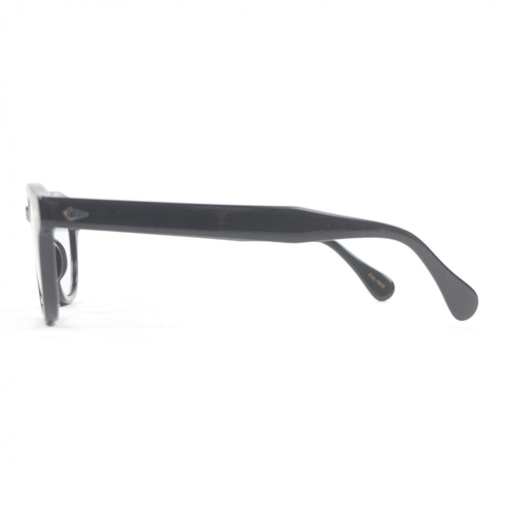 美品□MOSCOT モスコット LEMTOSH レムトッシュ ウェリントンフレーム メガネ 眼鏡 アイウェア ブラック 46□24-145 ケース付き メンズ