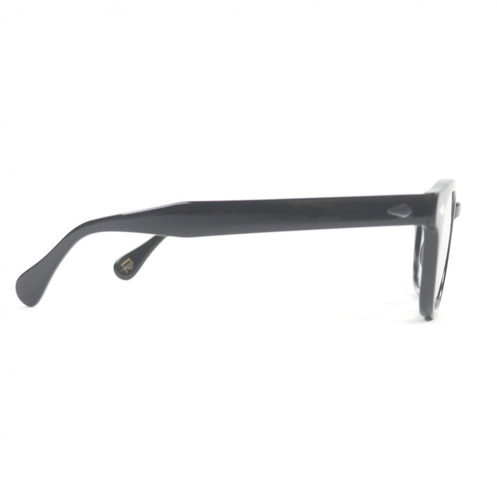 美品□MOSCOT モスコット LEMTOSH レムトッシュ ウェリントンフレーム メガネ 眼鏡 アイウェア ブラック 46□24-145 ケース付き メンズ