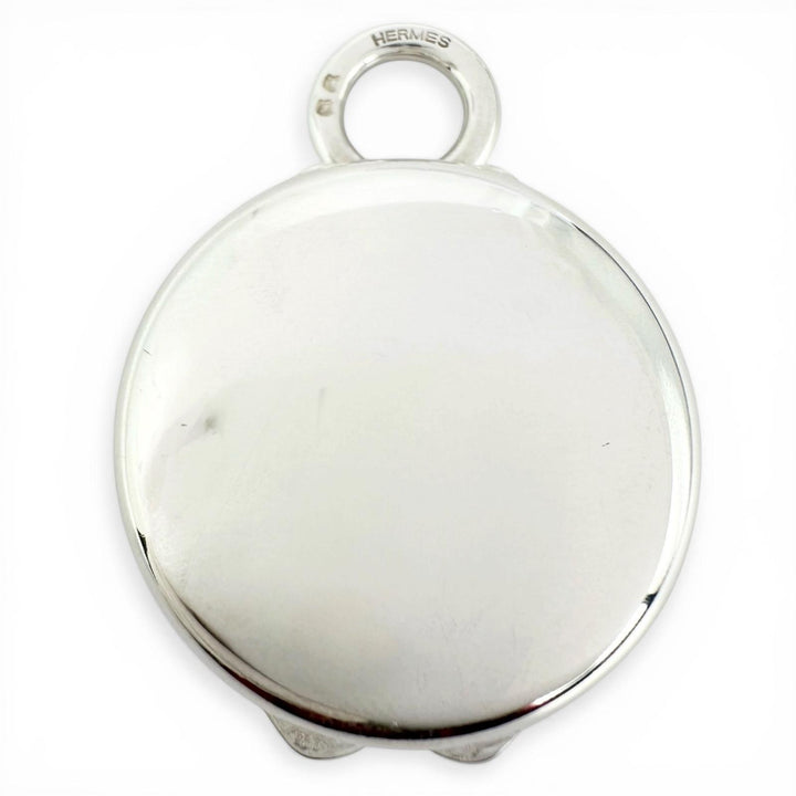 美品▲HERMES エルメス ヴィンテージ SV925 ピルケース ペンダントトップ シルバー 重量12.1g レディース