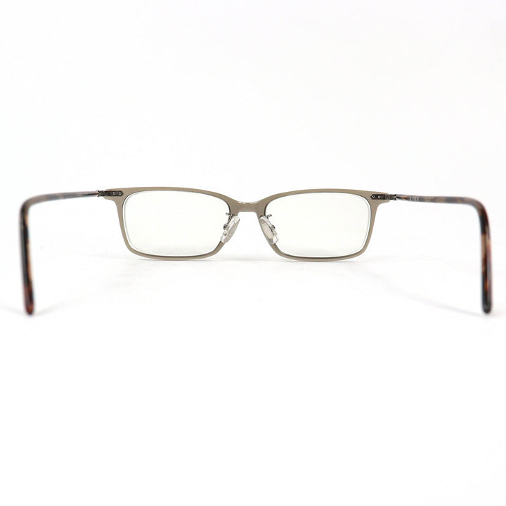 美品△KANEKO OPTICAL 金子眼鏡 ベッコウ柄 スクエアシェイプ メガネ 眼鏡 アイウェア ブラウン 度入り ケース付き メンズ