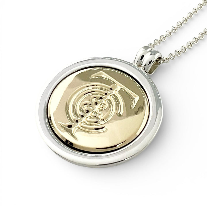 美品▲TIFFANY&amp;Co. ティファニー 925 750 コンビ T&amp;C コインネックレス ペンダント シルバー ゴールド 重量12.7g レディース