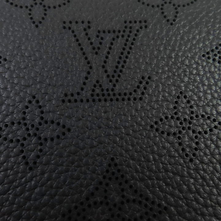 極美品◇LOUIS VUITTON ルイヴィトン M61867 ジッピー･ウォレット マヒナ ノワール モノグラム レザー ラウンドファスナー 長財布