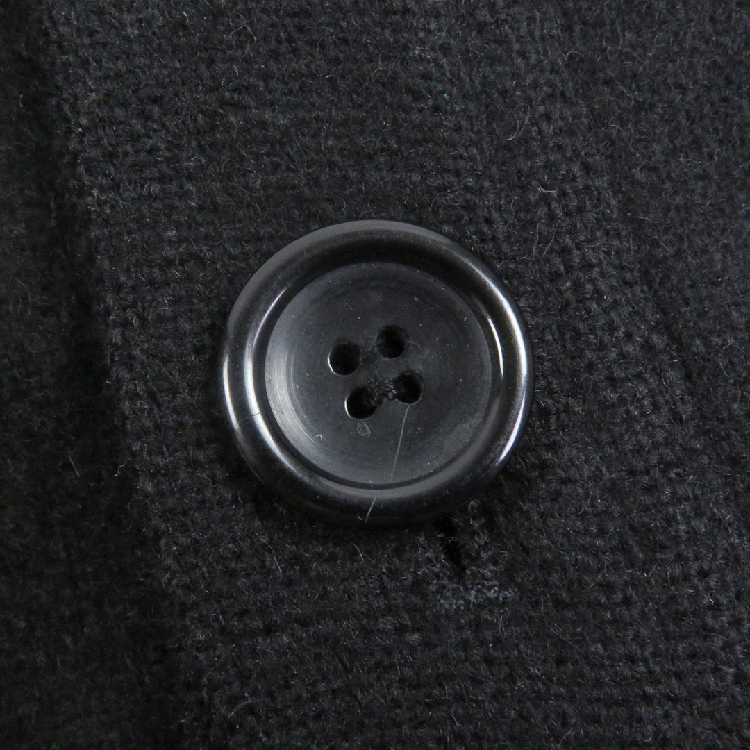 美品□RAF SIMONS ラフシモンズ ウール100％ 04AW WAVES期 M-65 ミリタリージャケット ブルゾンジャケット ブラック 46 正規品 メンズ