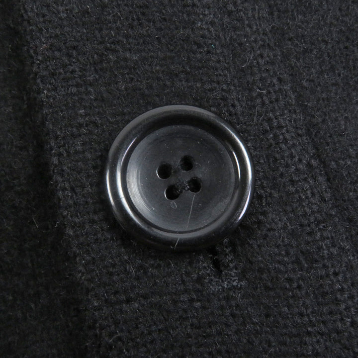 美品□RAF SIMONS ラフシモンズ ウール100％ 04AW WAVES期 M-65 ミリタリージャケット ブルゾンジャケット ブラック 46 正規品 メンズ