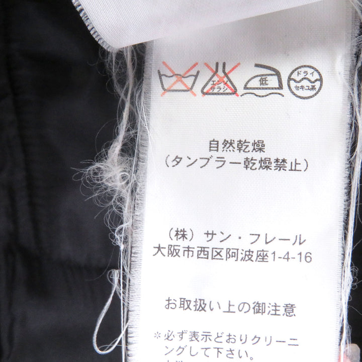 美品□RAF SIMONS ラフシモンズ ウール100％ 04AW WAVES期 M-65 ミリタリージャケット ブルゾンジャケット ブラック 46 正規品 メンズ