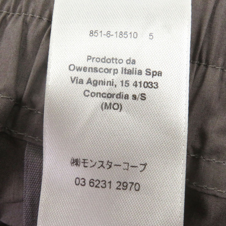 美品□Rick Owens リックオウエンス 22SS RU01B1390 コットン イージーパンツ テーパードパンツ ジョガーパンツ ベージュ 46 正規品