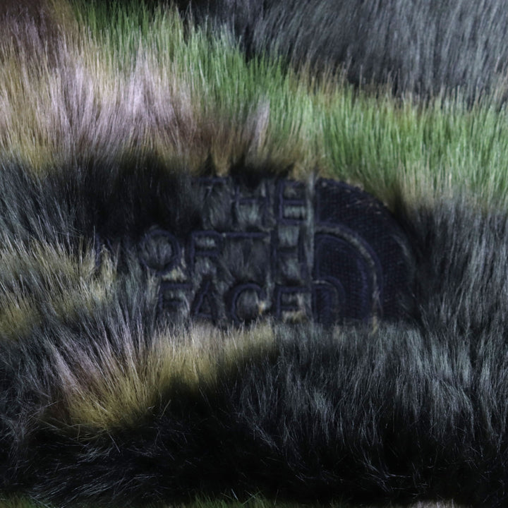 極美品▼ザノースフェイスパープルレーベル NP2967N Camouflage Fur Field Jacket カモフラ 迷彩柄 WZIPIUP フリースジャケット S 正規品