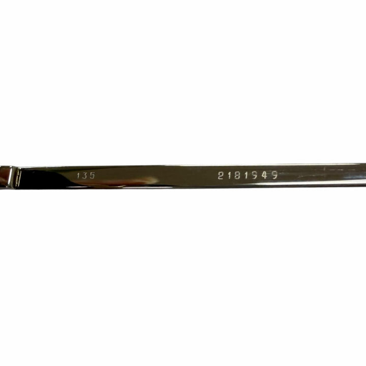 美品□Cartier カルティエ トリニティ ツーポイント リムレス サングラス アイウェア シルバー ブラック □20 フランス製 ケース付き