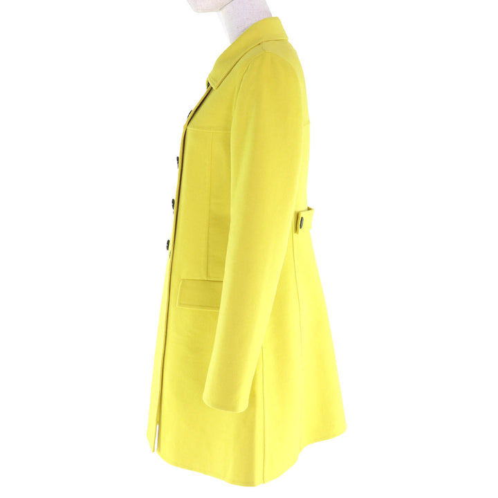 未使用品△Christian Dior クリスチャンディオール 22SS 220M28A1116 ウール ラビット ダブルブレストコート ランウェイ着用 40 正規品