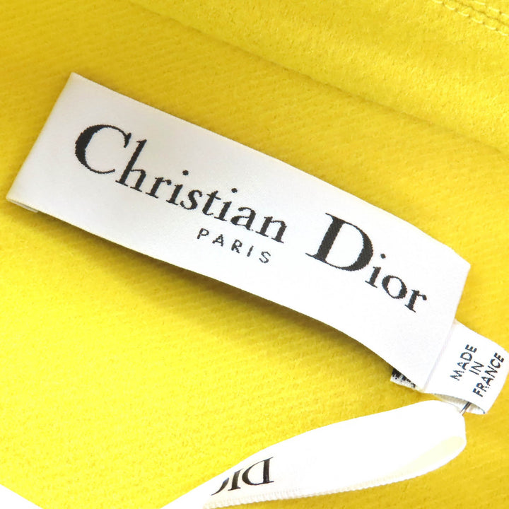 未使用品△Christian Dior クリスチャンディオール 22SS 220M28A1116 ウール ラビット ダブルブレストコート ランウェイ着用 40 正規品