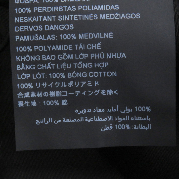 極美品□PRADA プラダ 2HC137 トライアングルロゴ Re-Nylon リサイクルポリアミド バケットハット 帽子 ブラック S 正規品 メンズ